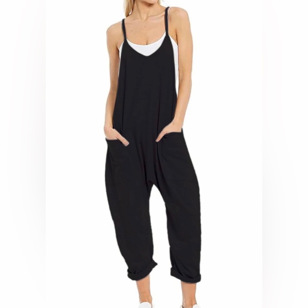NWT Songling Casual Spaghetti Strap Jumpsuit